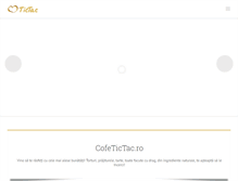 Tablet Screenshot of cofetictac.ro